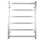 Heated Towel Rack - 6 Bars - 800Hx600Wx120D - NZHZNY-S-06-2 - Chrome